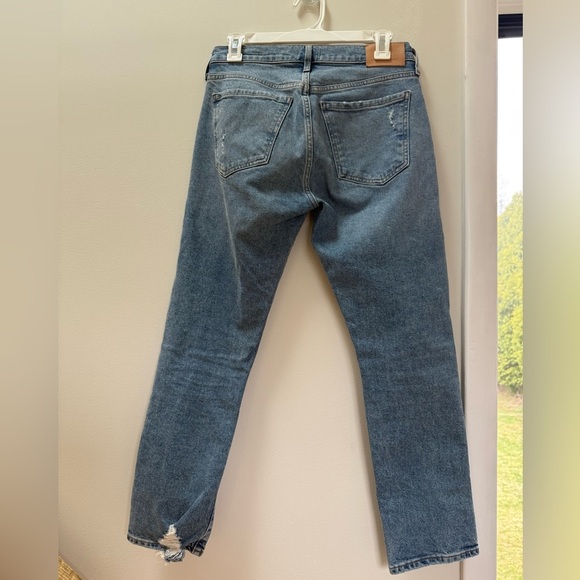 Citizens of Humanity Emerson Slim Boyfriend Distressed Denim Jean Size 25 EUC - Picture 4 of 6